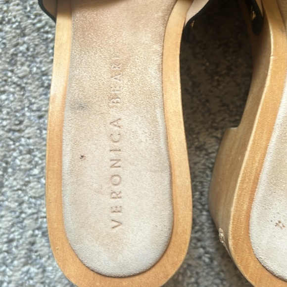 Veronica beard hannalee suede clog sandal- 8 - Picture 3 of 6